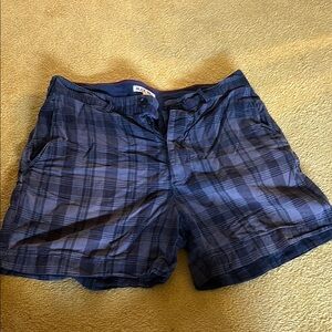 Alex Mill Blue Flat Front Shorts Classic Design